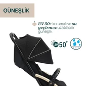 Chicco Goody XPlus Bebek Arabası Black Re Lux - 9