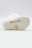 Bistyle 3'Lü Puanlı Kaymaz Penye Soket Çorap 10108 Bej - 5