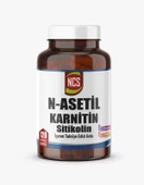 Ncs N-Asetil Karnitin Sitikolin L-Glutamin Taurin 120 Bitkisel Kapsül thumbnail 1