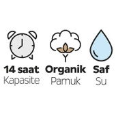 Sleepy Natural Bebek Bezi Gross Paket 2 Beden 3-6 Kg 100 Adet - 2