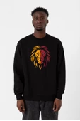 Sarı Kırmızı Leon Siyah Erkek 2ip Sweatshirt thumbnail 1