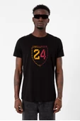 24 Şampiyonluk Siyah Erkek Tshirt thumbnail 1