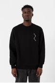 Siyah Beyaz Dna Siyah Erkek 2ip Sweatshirt thumbnail 1