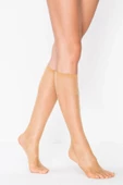Penti Kadın Fit İnce Parlak Burunsuz Diz Altı 15 Den Pantolon Çorabı - 12 Adet  Standart Ten thumbnail 4