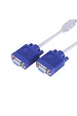 Alfais 4567 Vga Y Kablo Çoklayıcı Switch Splitter Kablosu Çoklu Monitör Tv - 4