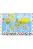Anatolian 700 Parça XL Puzzle - Dünya Siyasi Haritası 2703 - 2