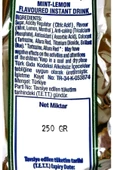 POLI Nane Limon Aromalı içecek Tozu 250 Gr - 2
