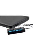 checkmate 4 Port Usb Hub 2.0 Çoklayıcı Anahtarlı Işıklı Çoğaltıcı Switch - 2