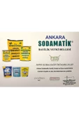 ankara sodamatik Kireç Önleyici ve Beyazlatıcı 1 kg  5 Adet - 2