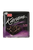 Eti Bitter %70 Kare Çikolata 60 gr - 1