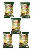 Lay's Lays Yoğurt Mevsim Yeşillikleri Süper Boy Cips 5 Adet Lays Yoğurt Süper*5 - 1
