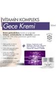 Fitoderman Kolajen Hyaluronic Acid Glutatyon Quercetin Qoenzim Q10 Vitamin  E, B3 Ve B5, C Kompleks Gece Kremi - 1