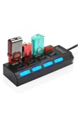 NETAPLUS 4 Port Anahtarlı Usb Çoklayıcı Çoğaltıcı Hub Srf-7030 Pg-286 St01608 - 1
