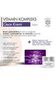 Fitoderman Kolajen Hyaluronic Acid Glutatyon Quercetin Qoenzim Q10 Vitamin  E, B3 Ve B5, C Kompleks Gece Kremi - 3