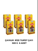 ÇAYKUR TURİST ÇAYI 500 GR - 6 ADET - 1