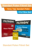 Mercedes E320 W210 Filtron Filtre Bakım Seti 1997-1999 Hava+Yağ+Standart Polen Dijital Klima - 1
