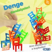 Chair Stack Eğitici Sandalye Denge Oyunu - 3
