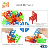 Chair Stack Eğitici Sandalye Denge Oyunu - 5