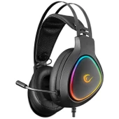 Kulaklık Mikrofonlu Oyuncu Usb 7.1 RGB Ledli Rampage RMX-G7 SNIPER - 1