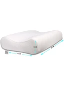 PİLLOWART Ortopedik Visco Yastık Boyun Fıtığı Boyun Düzleşmesi Boyun Ağrısı Destekli Yastık - 3