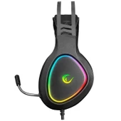 Kulaklık Mikrofonlu Oyuncu Usb 7.1 RGB Ledli Rampage RMX-G7 SNIPER - 3