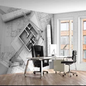 Mimari Apartman Gayrimenkul Emlak ve Gayrimenkul Duvar Kağıdı Baskı thumbnail 1