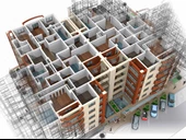 Mimari Apartman Projesi Gayrimenkul Emlak ve Gayrimenkul Duvar Kağıdı Baskı - 4