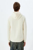 Koton Kapşonlu Sweatshirt Basic Pamuk Karışımlı - 4