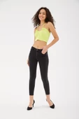 FASHION FRIENDS KADIN DENİM PANTOLON 24K0565K1 - 1