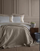 APRİCİTAS YATAK ÖRTÜLÜ NEVRESİM SET TOLEDO BEIGE ÇİFT KİŞİLİK - 1