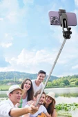 Torima C13 Siyah Çok Amaçlı Taşınabilir Tripod Kumandalı Selfie Çubuğu - 3