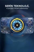 Torima ACC-20 Cep Telefonu Soğutma Fanı Gamer Oyuncu Radyatör Soğutucu - 4