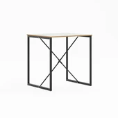 Eportatif Mutfak Masası 2 Kişilik Balkon Masa Takımı Beyaz 1490 thumbnail 9