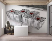 Mimari Site Çizimi Gayrimenkul Emlak ve Gayrimenkul Duvar Kağıdı Baskı thumbnail 3