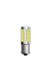 Mercekli 12v 93 Led Ampul 33 Ledli Beyaz Smd Tek Duy Geri Vites Veya Park Ledi (2'li Paket) - 1