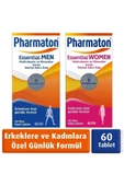 Pharmaton Essential Men 30 Kapsül + Women 30 Kapsül - 1
