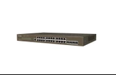 Tenda TEG3328F 24 Port Gigabit Yönetilebilir Rack Mount Switch - 1