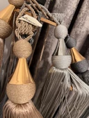 NİVEMESHOME GRİ SAÇAKLI GÜMÜŞ APARAT YENİ MODEL TAVAN TOPLAMA BRAÇOL - 4