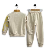 Çocuk Eşofman Takımı-Disney Baskılı 3-9 Yaş Bisiklet Yaka Cepli Mevsimlik Lüks ve Ekonomik - 10