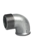 FİTİNGS DİRSEK GALVANİZLİ KUYRUKLU 11/4 INC - 2