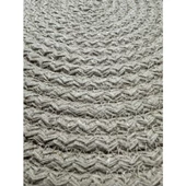 DecoHandy 39cm Neon Renkli Şeritli Jüt Örme Supla Amerikan Servis - 4