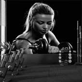 Kadın Spor Salonu için Duvar Kağıdı thumbnail 1