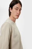Koton Bisiklet Yaka Sweatshirt Basic Uzun Kollu Pamuklu - 1