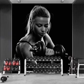 Kadın Spor Salonu için Duvar Kağıdı thumbnail 2