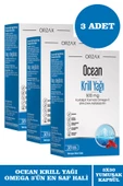 Ocean Krill Oil 500 mg 30 Kapsül 3 Adet thumbnail 1