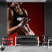 Spor Salonu Güç Temalı Duvar Kağıdı thumbnail 2