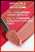 L'Oreal Paris Infaillible Matte Resistance Likit Mat Ruj - 210 Tropical Vacay - 5