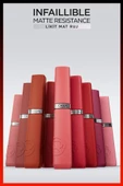 L'Oreal Paris Infaillible Matte Resistance Likit Mat Ruj - 210 Tropical Vacay - 3