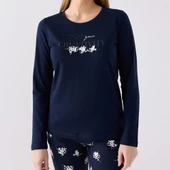 Arnetta AR3055S Kadın Yetişkin Kışlık Pijama Takımı - 2