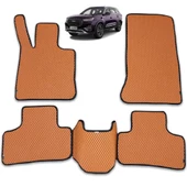 Bod Chery Tiggo 8 Pro Max 5 Koltuk 3D Havuzlu Paspas 2024-Sonrası Taba thumbnail 1